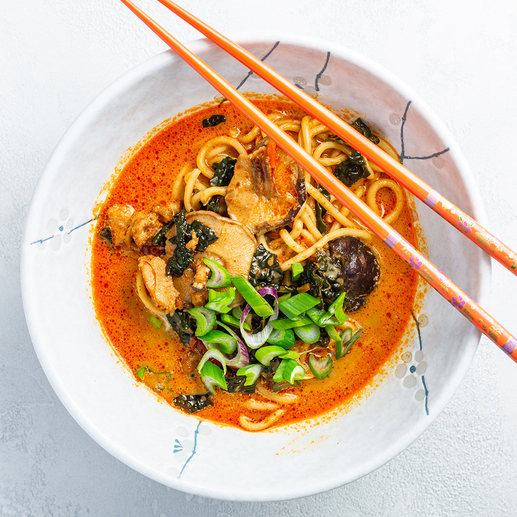 Thai-Inspired Coconut Noodles