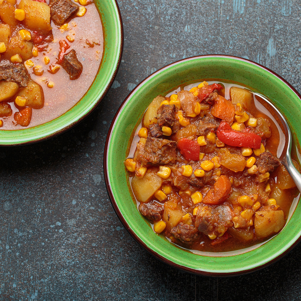 Spicy Beef and Sweet Potato Stew