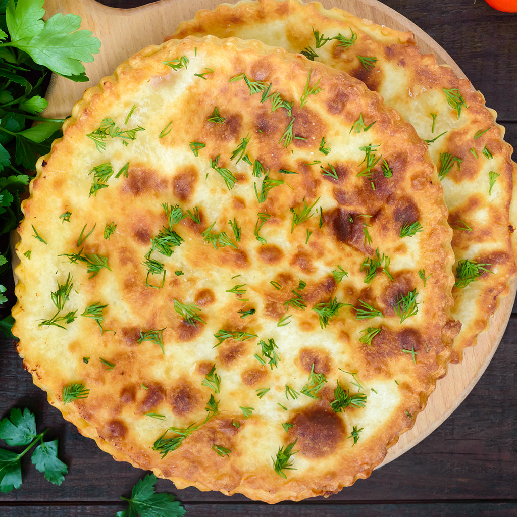 Za’atar-Spiced Flatbread with Whipped Feta and Roasted Vegetables