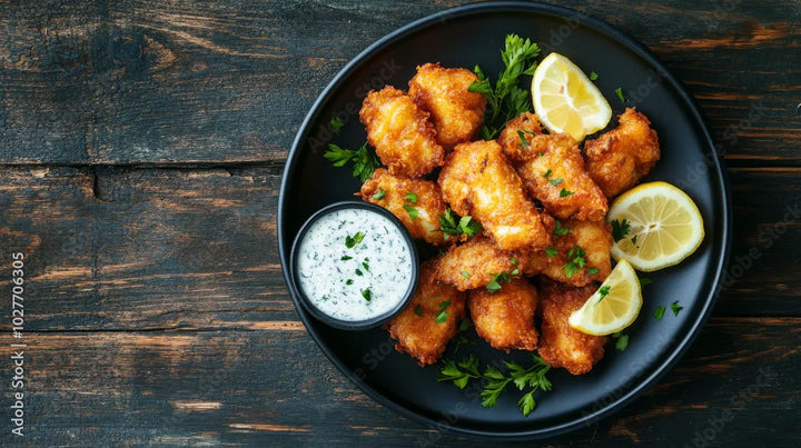Crispy Vinegar-Seasoned Fish Fillets