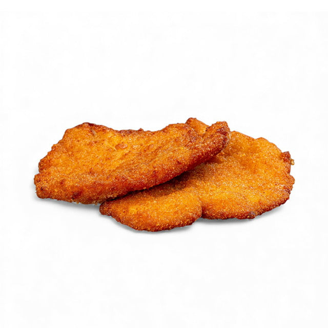 Pork Schnitzel, Pierogis, Sauerkraut, Fried Onions, and Savoury Gravy