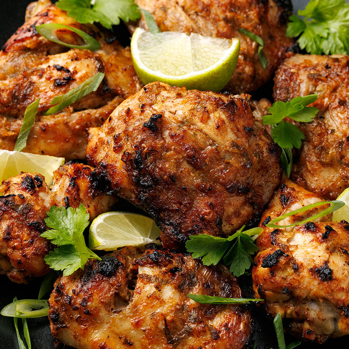 2 Smoked Jerk Chicken Thighs