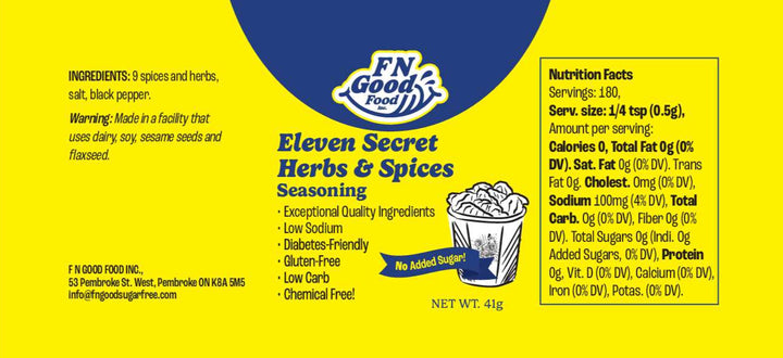 Eleven Secret Herbs & Spices