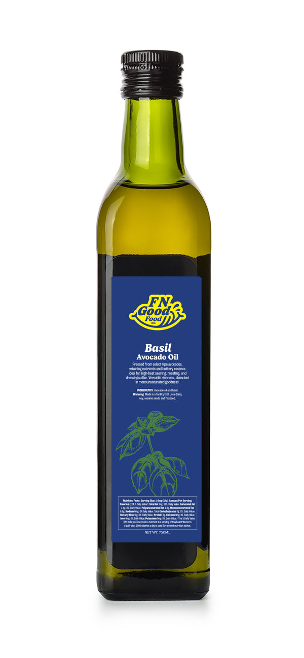 Basil avocado oil