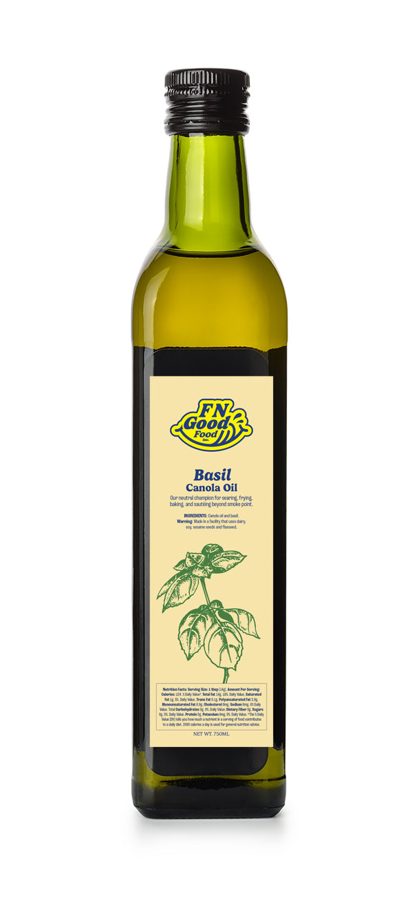 Basil canola oil