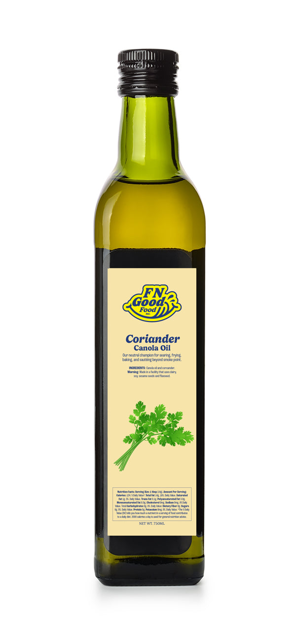 Coriander canola oil