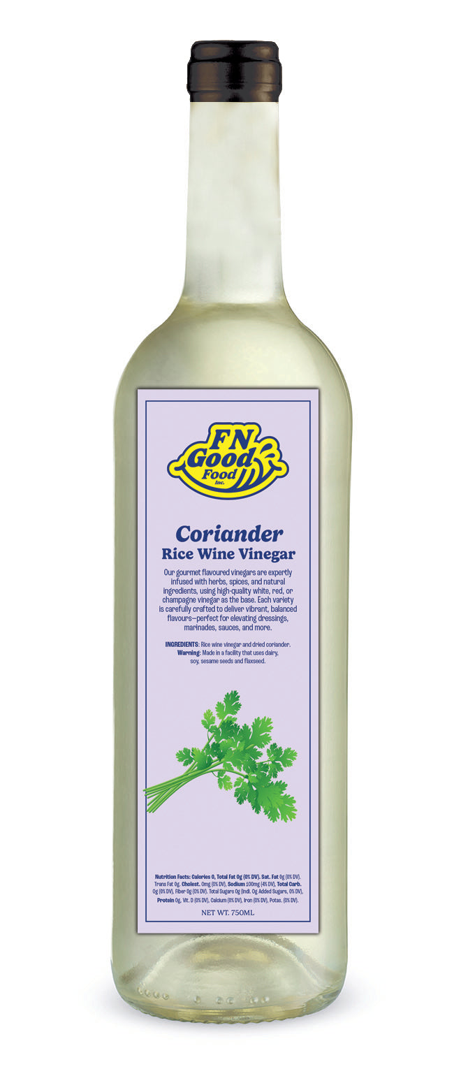 Coriander rice wine vinegar