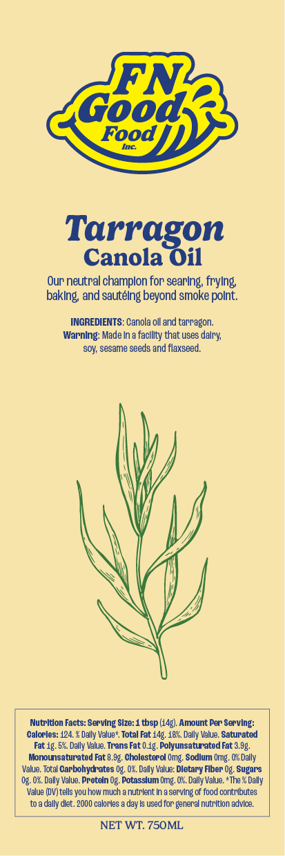 Tarragon canola oil