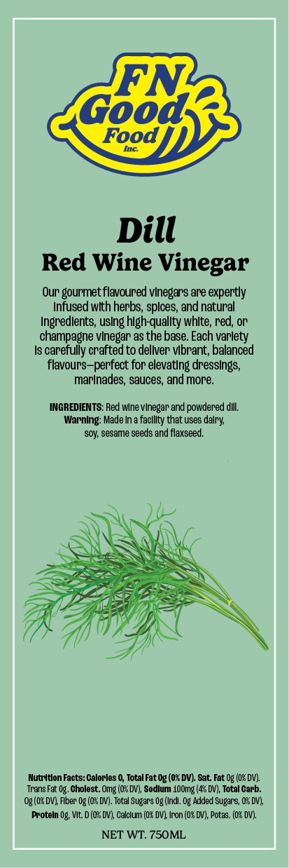 Dill red wine vinegar
