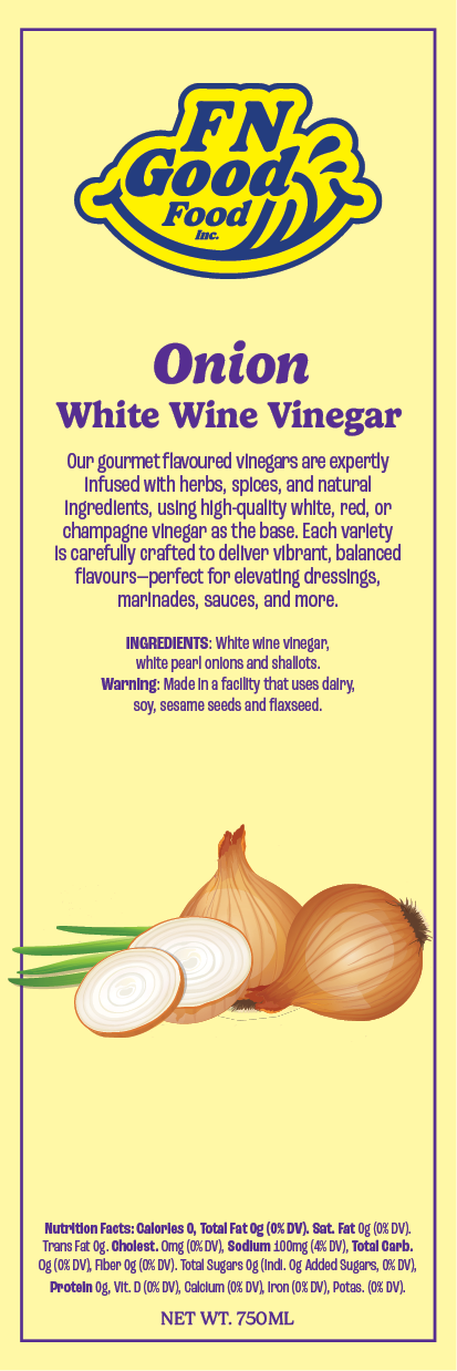 Onion white wine vinegar
