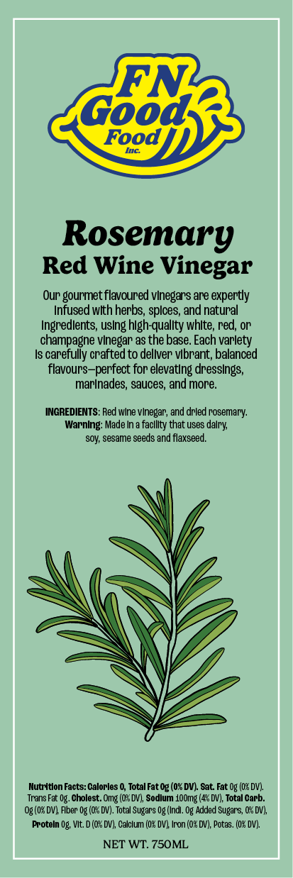 Rosemary red wine vinegar