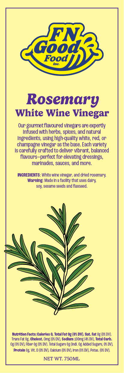 Rosemary white wine vinegar