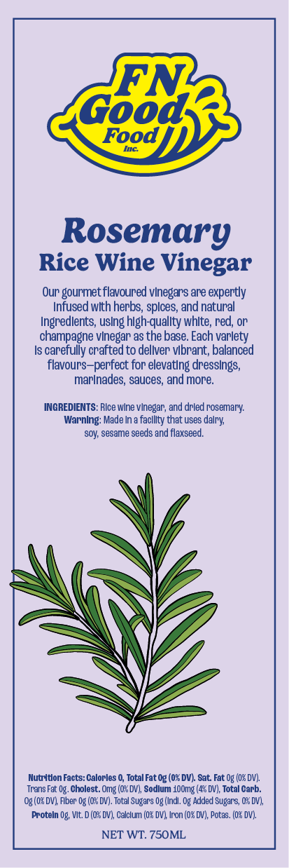 Rosemary rice wine vinegar