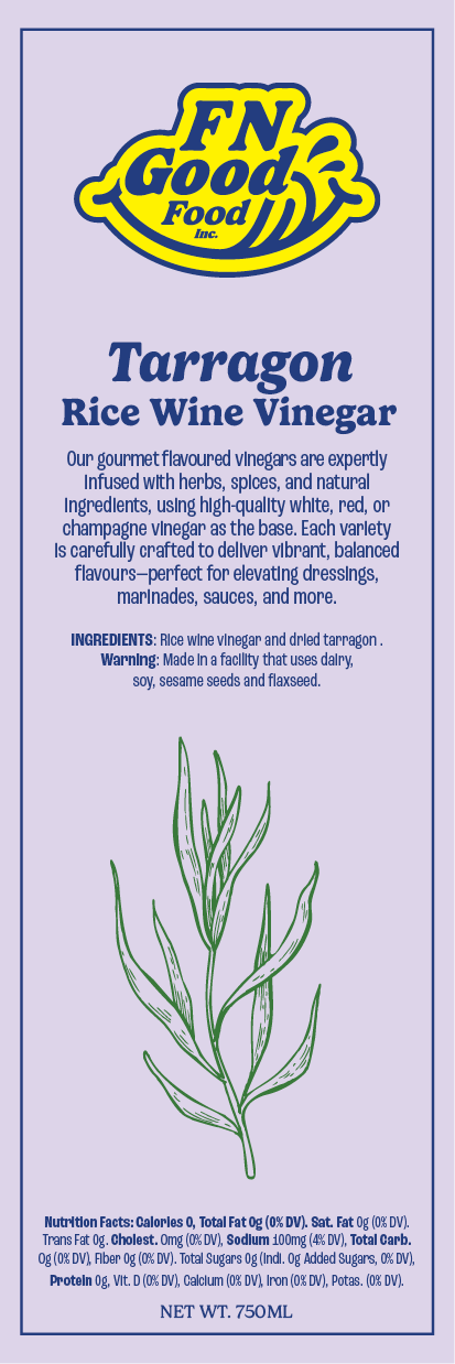 Tarragon rice wine vinegar