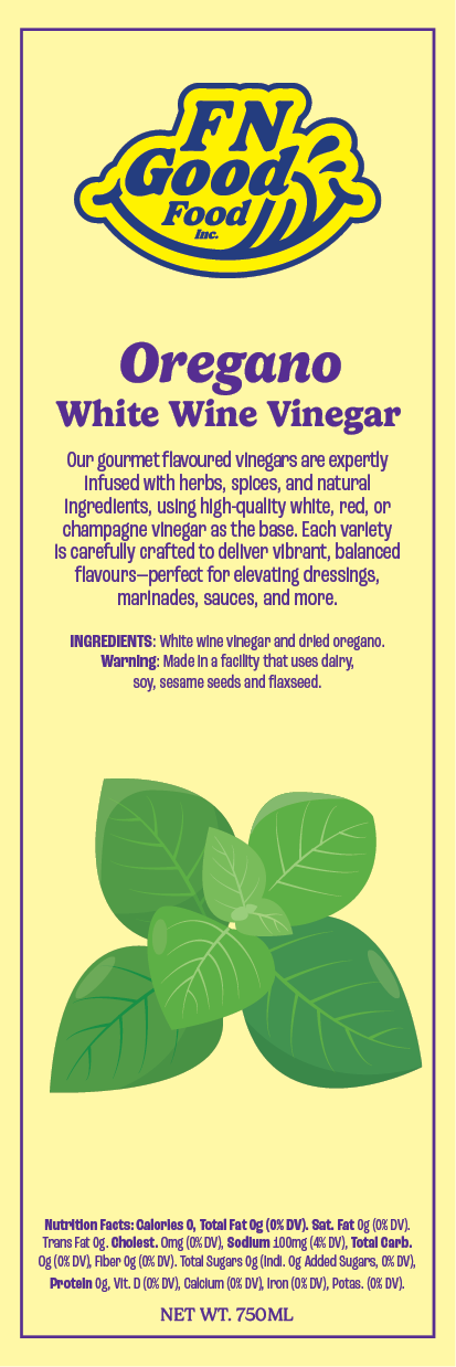 Oregano white wine vinegar
