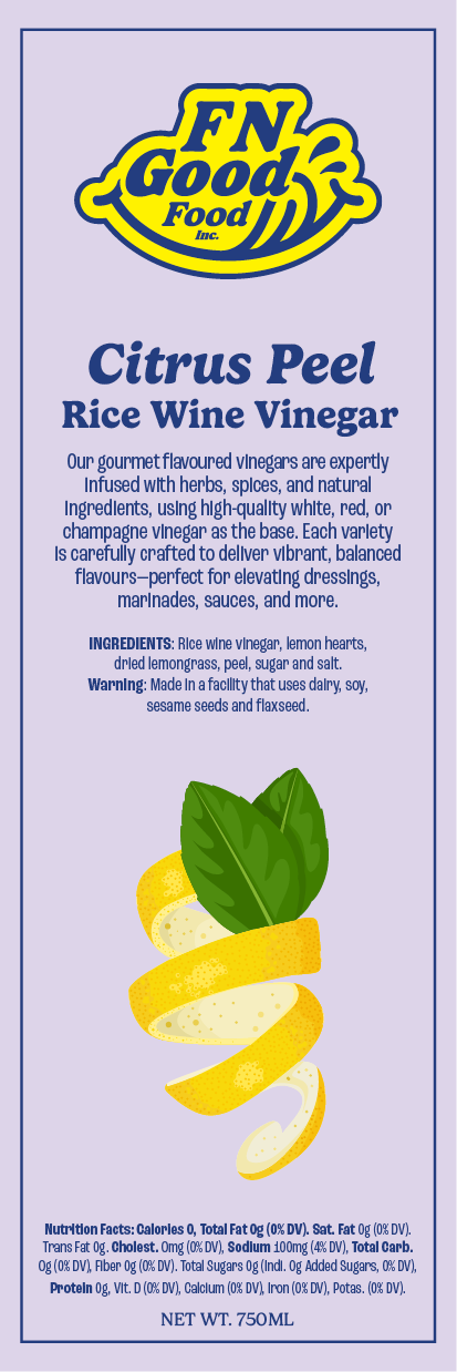 Citrus rice wine vinegar