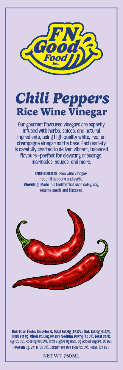 Chili Peppers rice wine vinegar