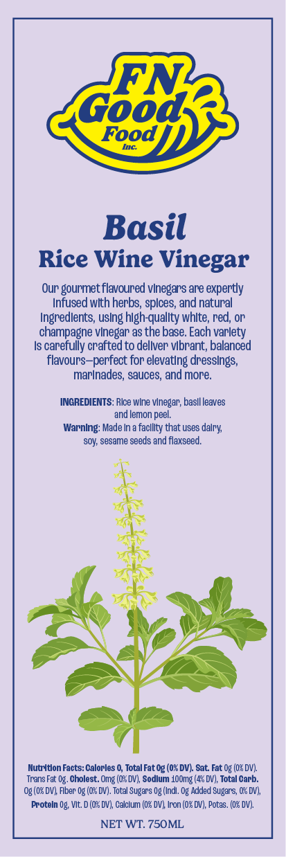 Basil rice wine vinegar