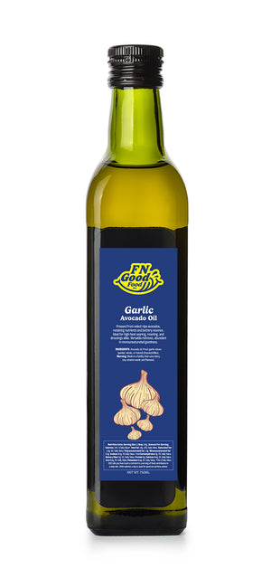 Garlic avocado oil