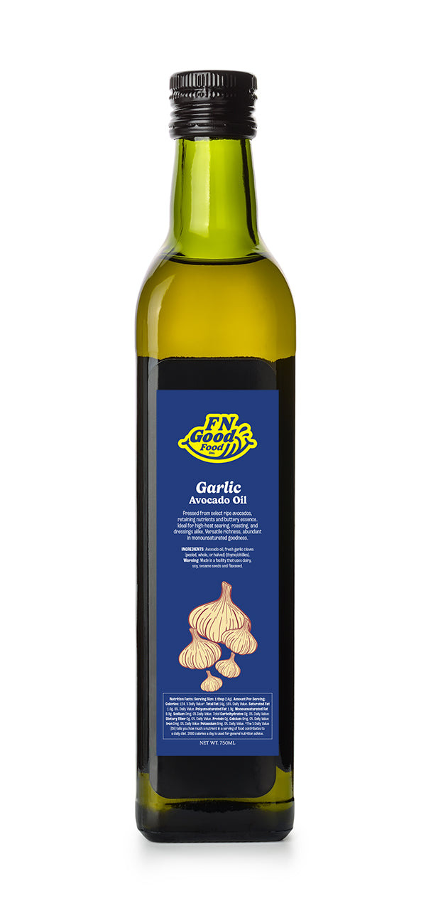 Garlic avocado oil