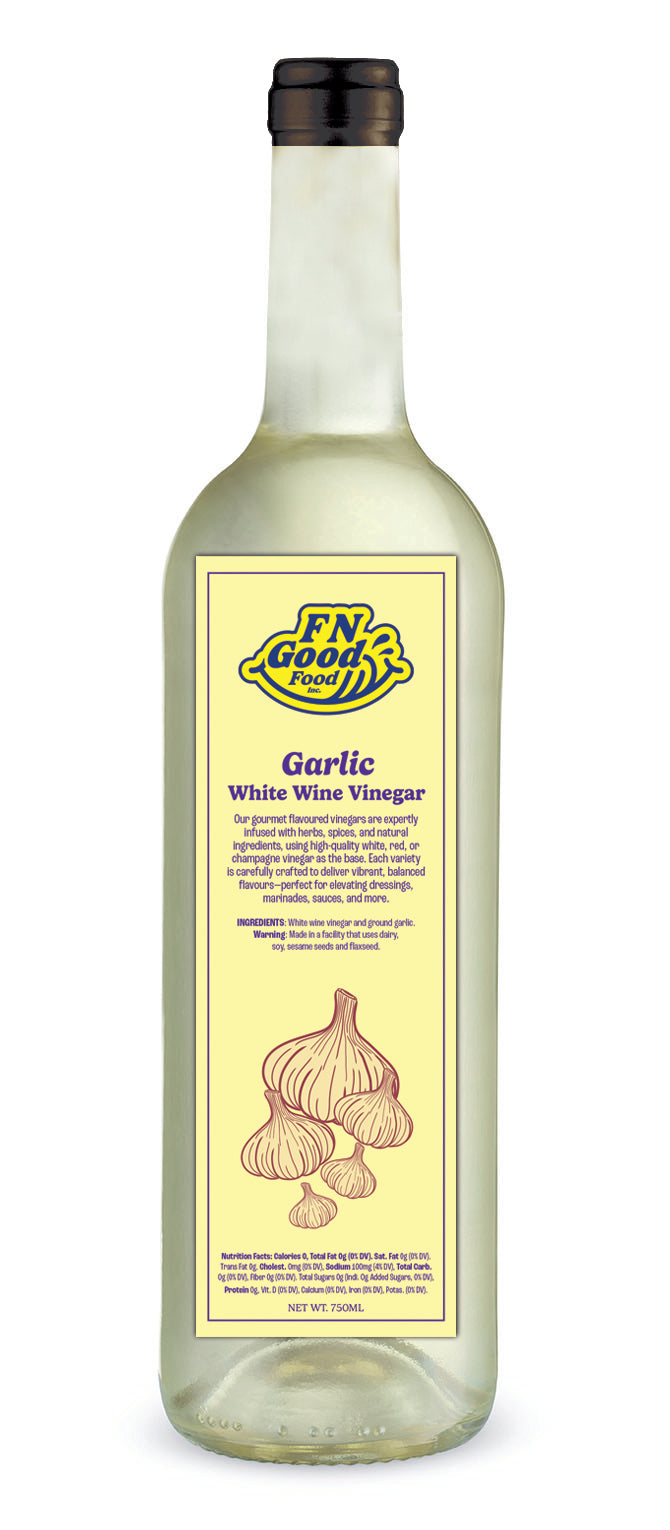 Garlic white wine vinegar