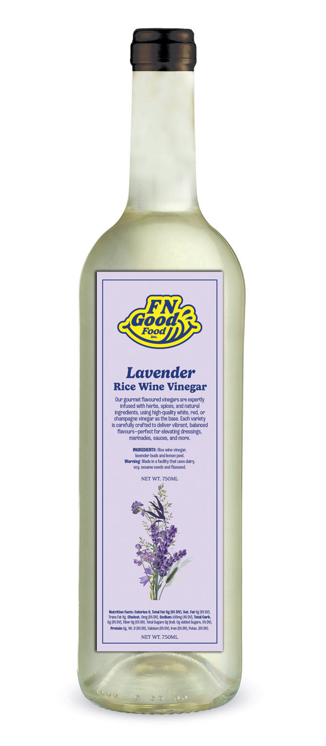Lavender rice wine vinegar