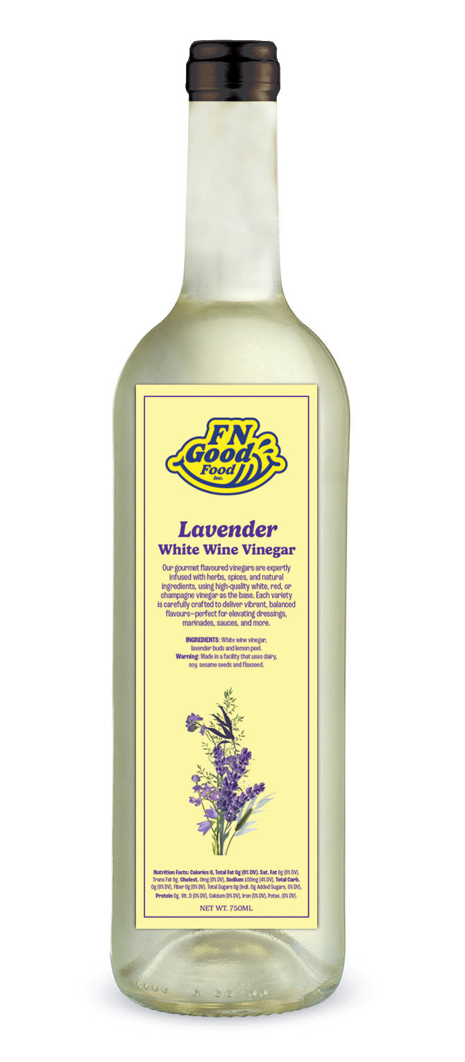 Lavender white wine vinegar
