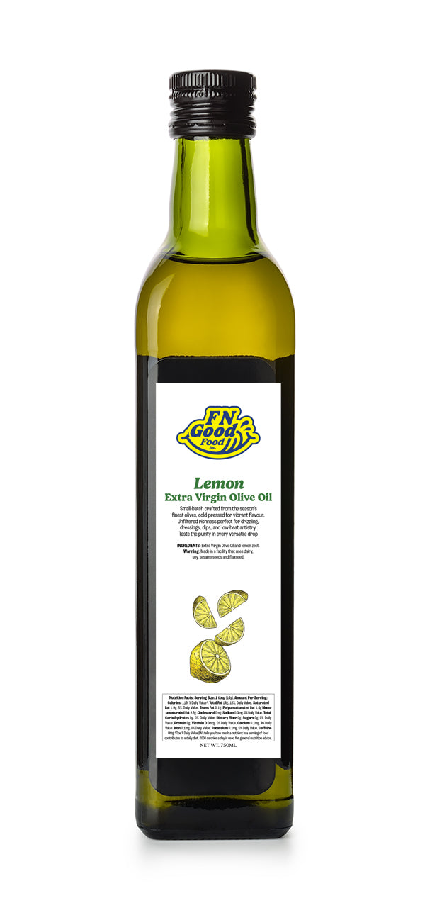 Lemon extra virgin olive oil