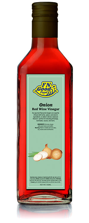 Onion red wine vinegar