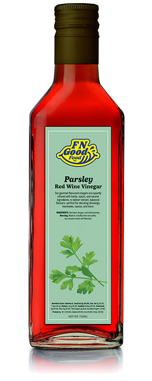 Parsley red wine vinegar