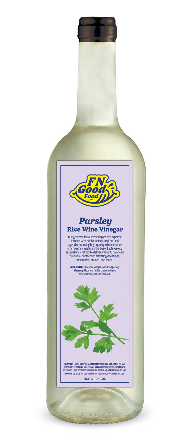 Parsley rice wine vinegar