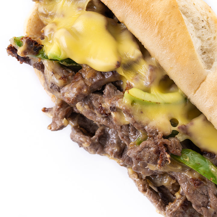 Philly Cheesesteak Sub Sandwhich Panini