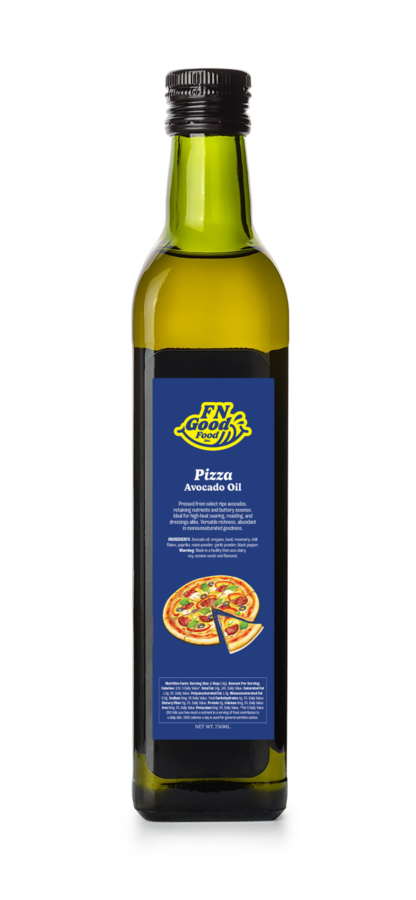 Pizza avocado oil