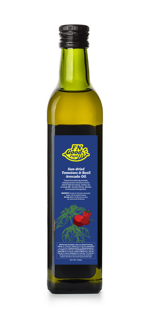 Sundried tomato basil avocado oil