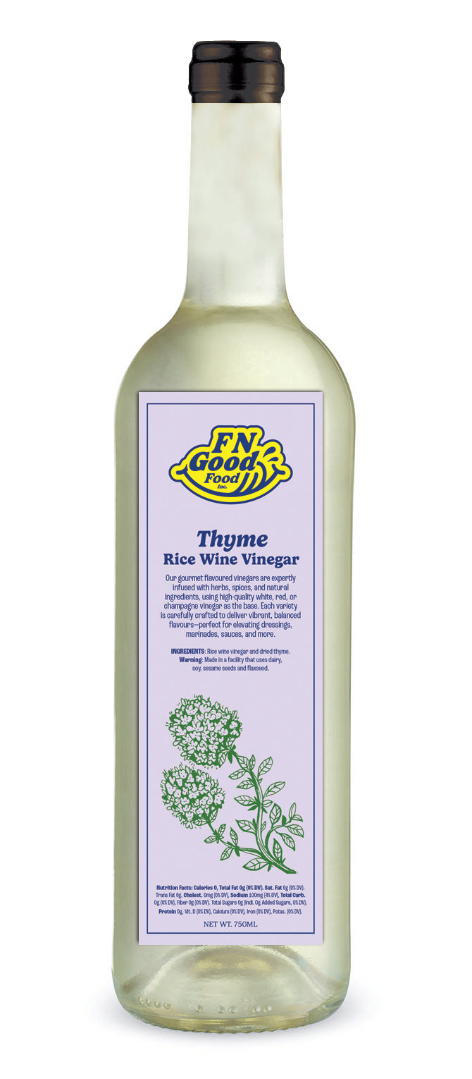 Thyme rice wine vinegar
