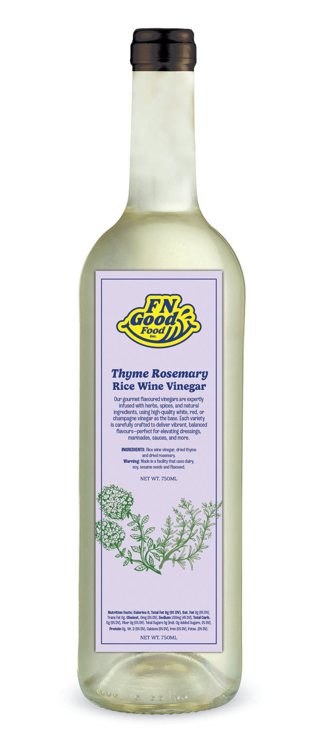 Thyme Rosemary rice wine vinegar