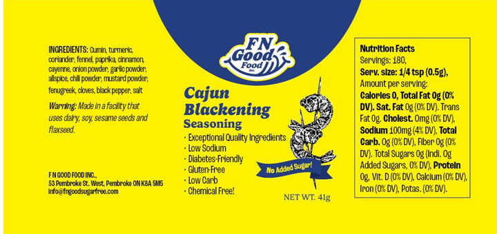 Cajun Blackening Seasoning