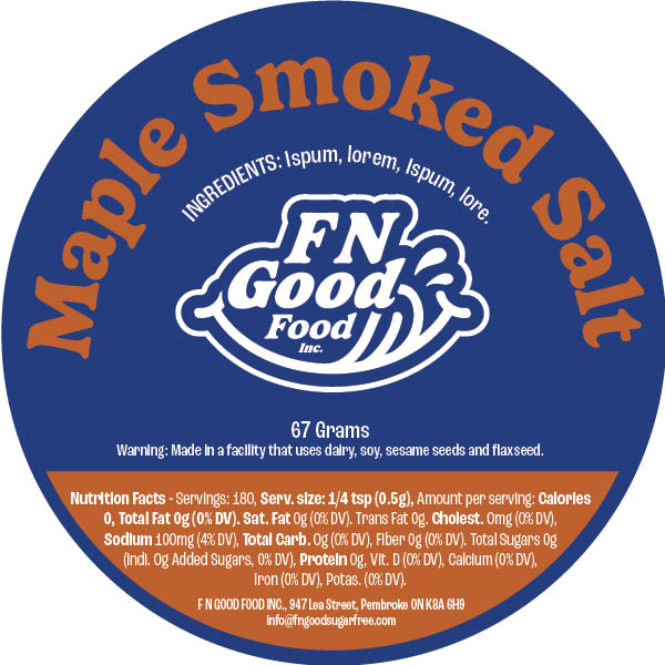 Maple Smoked Salt