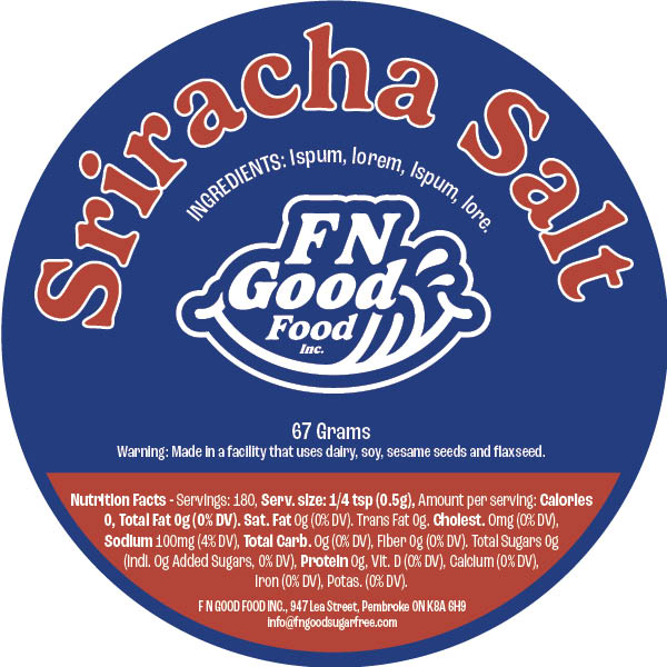 Sriracha Salt