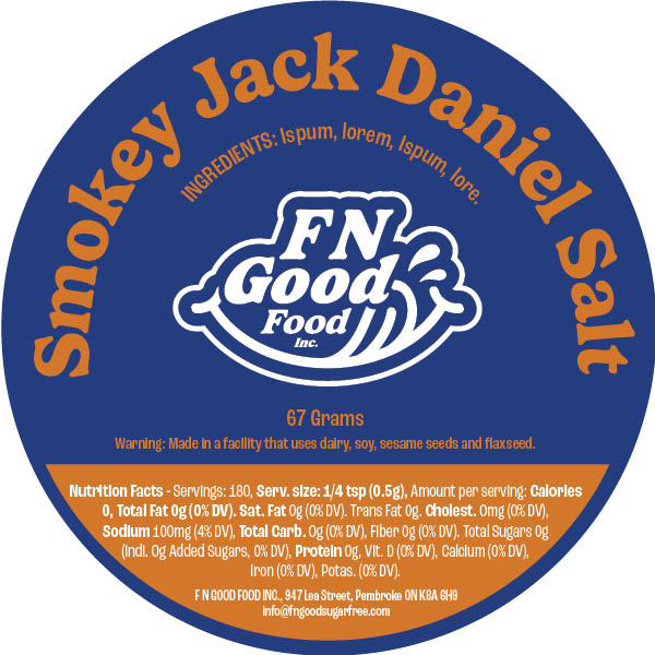 Smokey Jack Daniels Salt