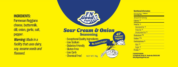 Sour Cream & Onion Seasoning