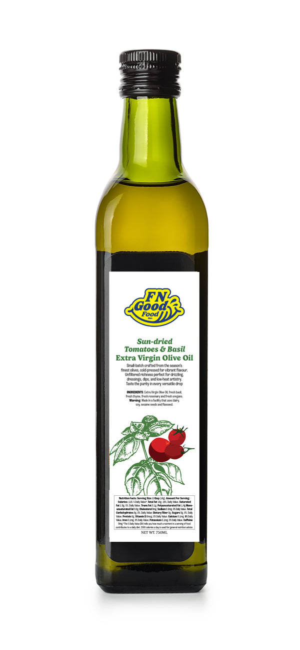 Sun-Dried Tomato Basil Extra Virgin Olive Oil