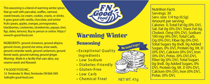 Warming Winter Seasoning