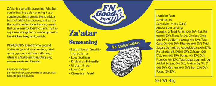 Za’atar Seasoning